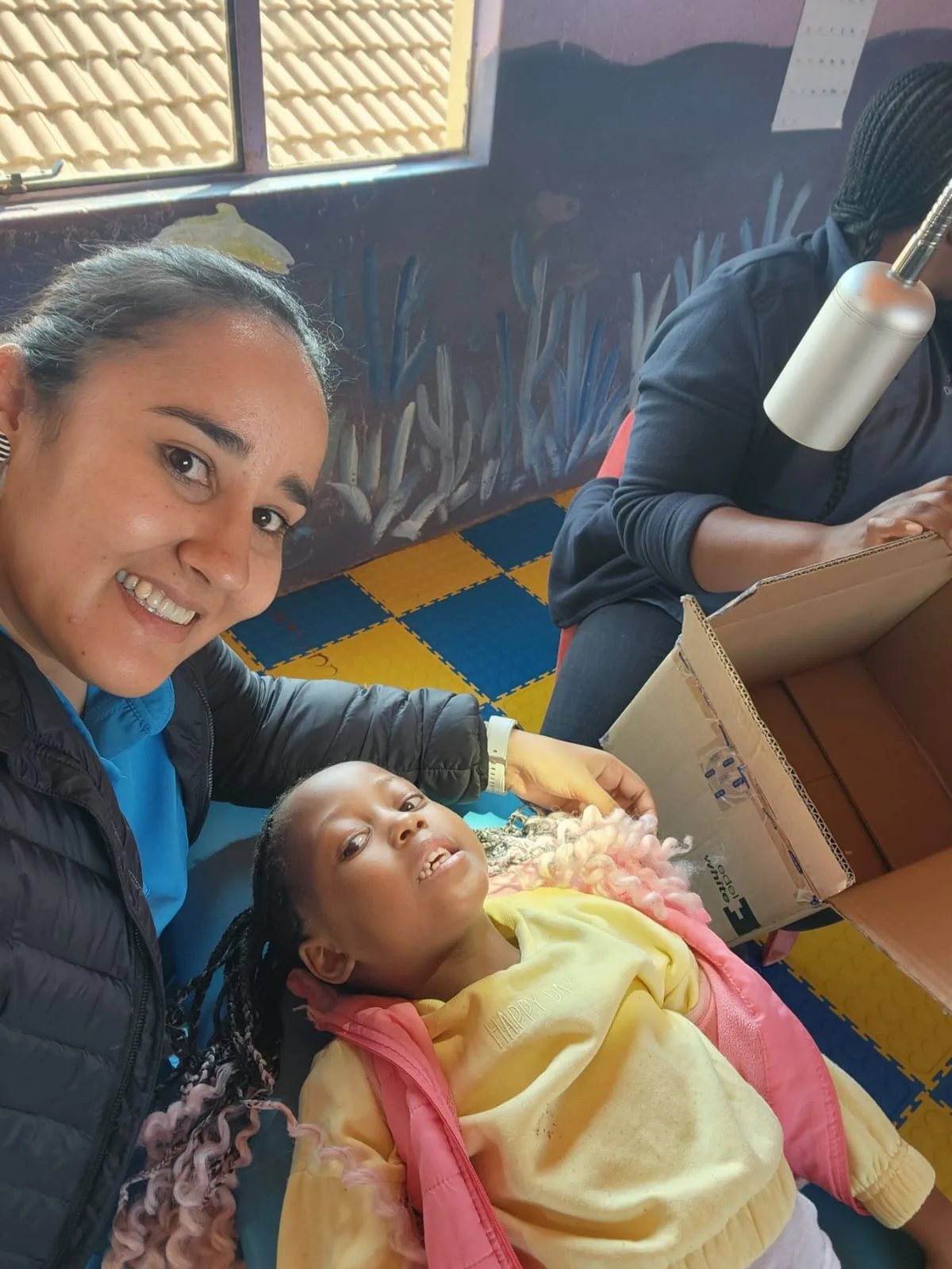 Smile High dental professional providing one-on-one paediatric care to a young patient